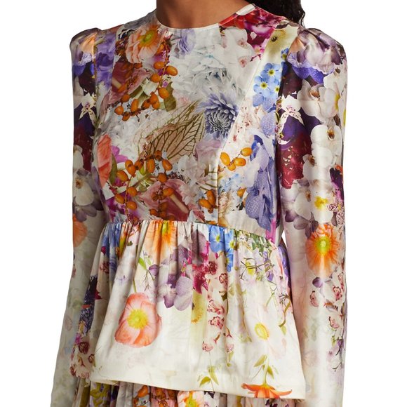 Prima Tiered Floral Midi-Dress Zimmermann - Picture 6 of 7